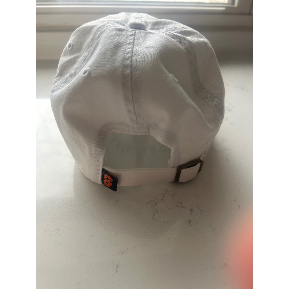 Syracuse Orange White Baseball Cap 47 Brand OSFA Adjustable Strap - Picture 2 of 6
